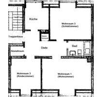 Helle Dachgeschoss-Wohnung 59qm in Köln Niehl