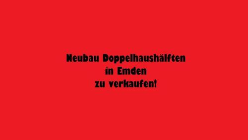 Foto - Doppelhaushälfte in Emden zu verkaufen - Neubau