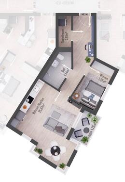 Foto - Traumhafte 1½-Zimmerwohnung im Westviertel als Erstbezug