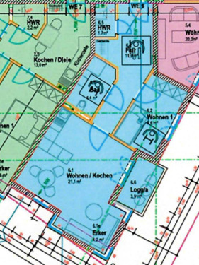 Foto - 1.5 Zimmer Etagenwohnung zur Miete in Jena