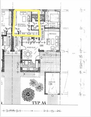 Foto - 1 Zimmer Hochparterre zur Miete in Hamminkeln