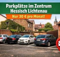 Parkplatz im Zentrum von Hessisch Lichtenau zu vermieten!