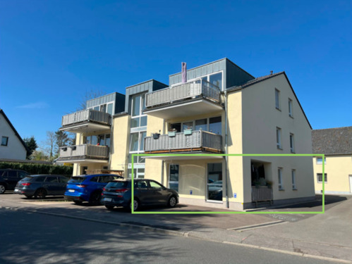 Foto - Moderne 3-Zimmer-Erdgeschosswohnung mit Loggia und Stellplatz