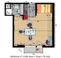 Absolut zentral und Kernsaniertes Apartment - Neuss Reuschenberg
