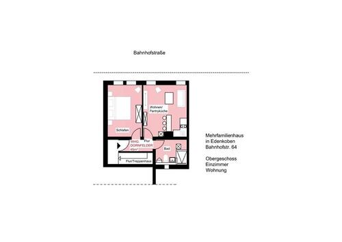 Foto - EZ App. für Finanzschüler !! - 540,00&nbsp;EUR Kaltmiete, ca.&nbsp; 45,00&nbsp;m&sup2;
