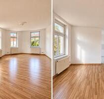 Große 2 Raum Wohnung mit viel Tageslicht in Leipzig-Sellerhausen