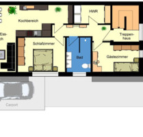 Moderne 2-Zimmer-Wohnung im Buschlandgebiet zu vermieten - Ochtrup
