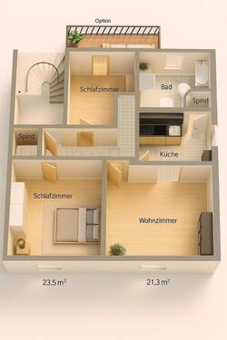 Foto - Charmante 3-Zimmer-Wohnung in Birresborn, zentral & naturnah