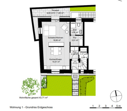 Foto - Etagenwohnung zur Miete in München