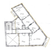 Helle 5-Zimmer Wohnung - ideal für WG oder Büros - Aschaffenburg Österreicher Kolonie