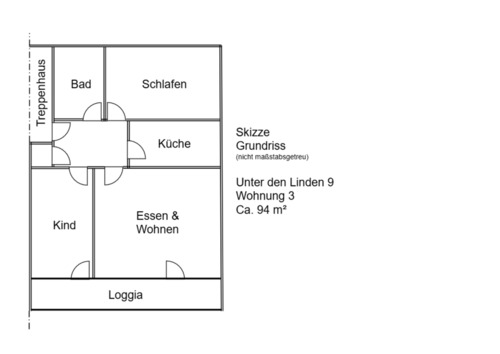 Foto - 3 Zimmer Etagenwohnung zur Miete in Netphen