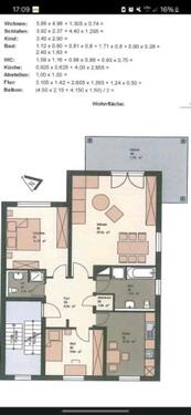 Foto - Wohnung zur Nachmiete - 790,00&nbsp;EUR Kaltmiete, ca.&nbsp; 94,42&nbsp;m&sup2;