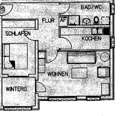 Foto - Etagenwohnung zur Miete in Halle (Saale)