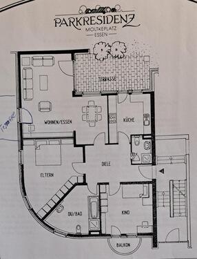 Foto - Wohnung frei zum 01.01.2026 - 1.200,00 EUR Kaltmiete,