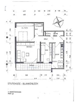 Foto - 3-Zimmer-Wohnung ca. 89 qm, Blankenloch, Jasminweg,