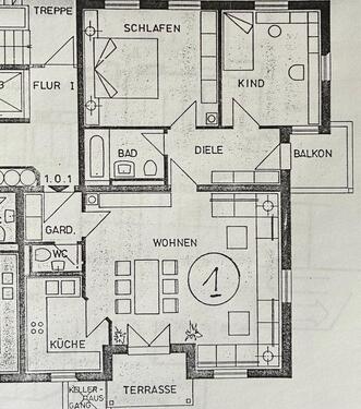 Foto - 3 Zimmer Erdgeschoßwohnung zur Miete in Landshut