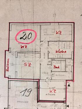 Foto - 4-Zimmer-Wohnung in MAK mit Südbalkon und Aufzug