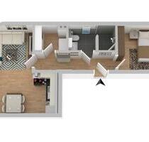 Neubau! Moderne 2-Zimmer-Wohnung im DG in Rheine - Balkon, Aufzug Neubau! Moderne 2-Zimmer-Wohnung im DG in Rheine - Balkon, Aufzug