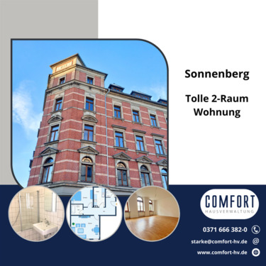 Foto - GROßE 2-Raum-Whg. mit Gäste-WC frei !!