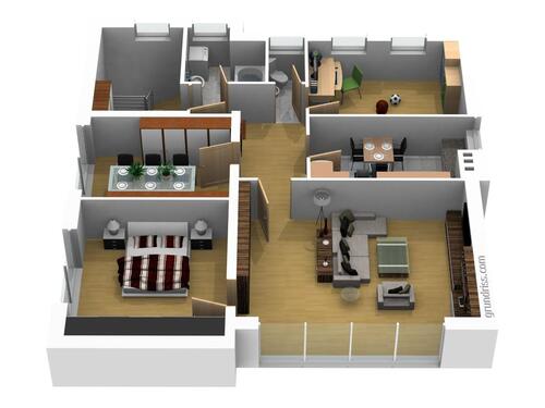 Foto - 4 Zimmer Etagenwohnung zur Miete in Hille