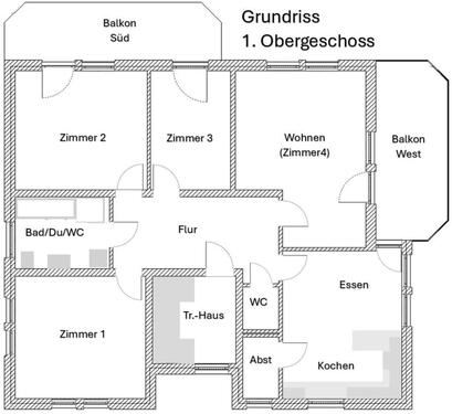 Foto - Etagenwohnung zur Miete in Wutach