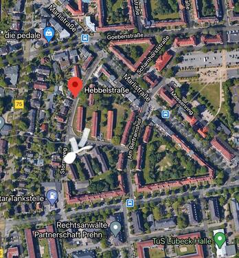 Foto - Erdgeschoßwohnung in Lübeck zur Miete