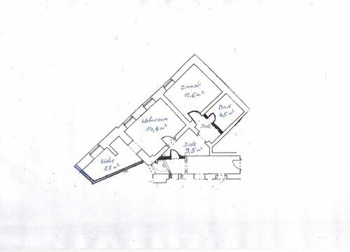 Foto - 2 Zimmer Etagenwohnung zur Miete in Dresden