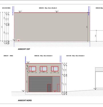 Foto - Neubau Lagerhalle mit separatem Büro, Küche, WC und Fußbodenheizu