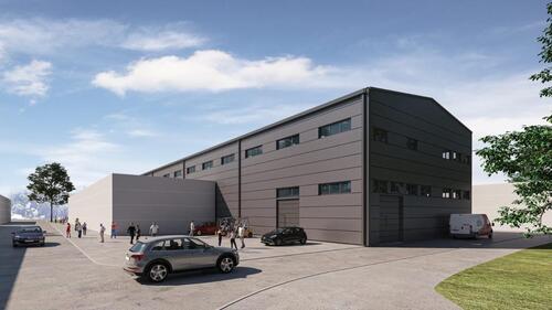 Foto - Neubau Lagerhallen Produktion in Spandau! Ab Frühjahr 2025.