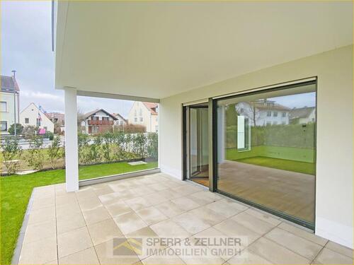 Foto - 94447 Plattling - Moderne 4-Zi.-EG-Whg. mit Terrasse und Garten