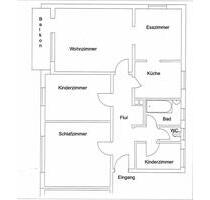 4 Zimmer Wohnung im OG in Hilpoltstein zu vermieten