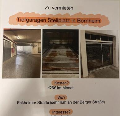 Foto - Tiefgaragenstellplatz in Bornheim