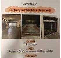 Tiefgaragenstellplatz in Bornheim - Frankfurt am Main Tiefgaragenstellplatz in Bornheim - Frankfurt am Main