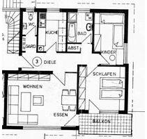 3-Zimmer-Wohnung mit Balkon im 1.OG zu vermieten - Öhringen