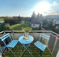 Helle 3 ZKB + Balkon Dachgeschoss Wohnung in Waldböckelheim