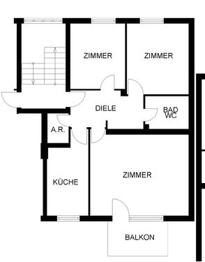 Foto - Etagenwohnung zur Miete in Recklinghausen