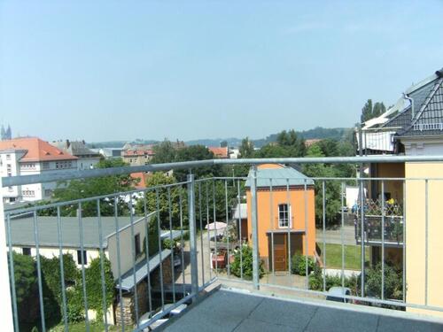 Foto - Meißen! Schöne helle 2,5 RWG mit Balkon im Dachgeschoss zu vermieten!
