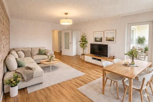 Foto - Frisch renoviert & hell – 2-Zimmer mit Südbalkon + EBK in Achim