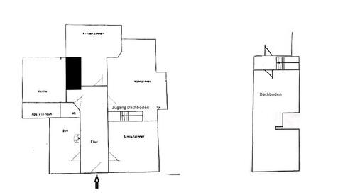 Foto - Etagenwohnung zur Miete in Floh-Seligenthal