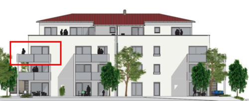 Foto - Hochwertige 3-Zimmer-Wohnung mit großzügigem Balkon zu vermieten