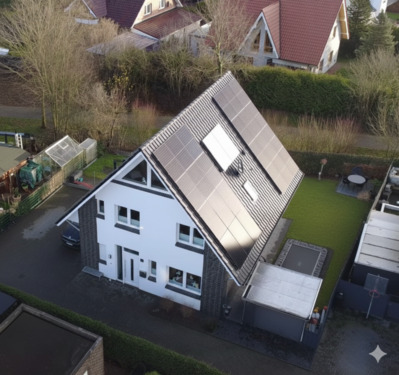 Foto - Modernes Einfamilienhaus auf 2 Etagen mit ausgebautem Dachboden