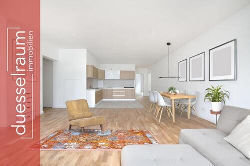 Foto - Erstbezug! Exklusive 3-Zimmer-Wohnung im 1. OG mit Terrasse – hochwertiger Neubau in Stadtmitte