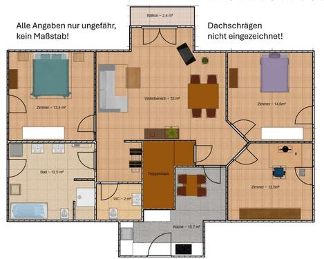 Foto - Vermietung: helle 4-Zimmer Whg. - 104m² - Fahretoft
