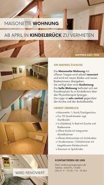 Foto - 3-Raum Maisonettewohnung – modern, hell, 2 Ebenen