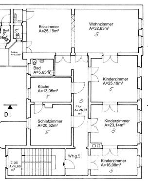 Foto - 6 Zimmer Etagenwohnung in Halle (Saale)