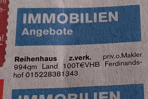 Foto - Haus zu verkaufen - 100.000,00&nbsp;EUR Kaufpreis, ca.&nbsp; 80,00&nbsp;m&sup2;