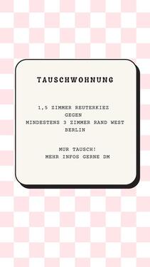 Foto - 1,5 Zimmer Wohnung gegen 3 Zimmer Wohnung