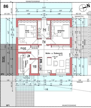 Foto - 3 Zimmer Erdgeschoßwohnung zur Miete in Herford