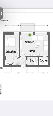 Foto - 2 Zimmer Etagenwohnung zur Miete in Bremen