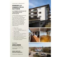 Attraktive 4,5-Zimmer Wohnung mit 3 Balkonen & XXL-Nutzfläche - Nattheim